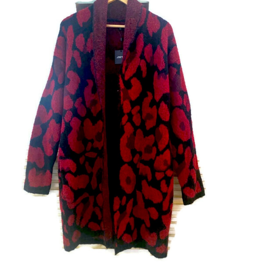 💕 Joe's Jeans Samantha Cardigan Ref Leopard S💕